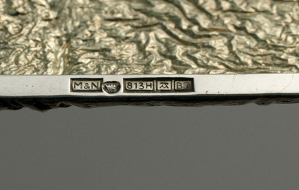 Rare Silver Samorodok Cigarette Case - Finland